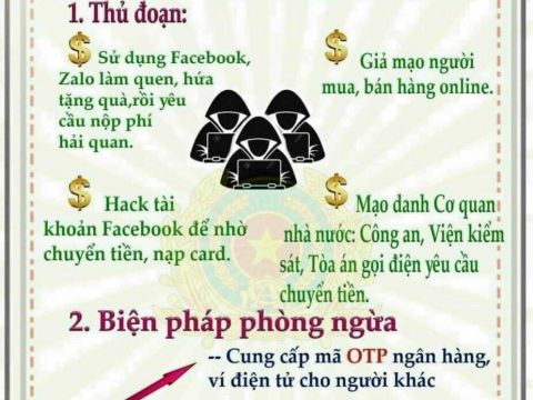 THÔNG TIN CẢNH GIÁC PHÒNG NGỪA TỘI PHẠM LỪA ĐẢO CHIẾM ĐOẠT TÀI SẢN